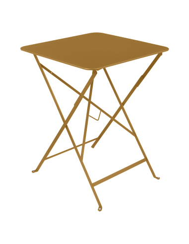 Kovový skládací stůl Bistro 57x57 | FERMOB-24 gingerbread