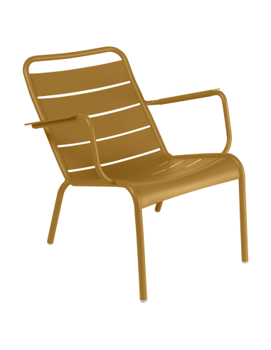 Metal low chair Luxembourg | FERMOB - 25