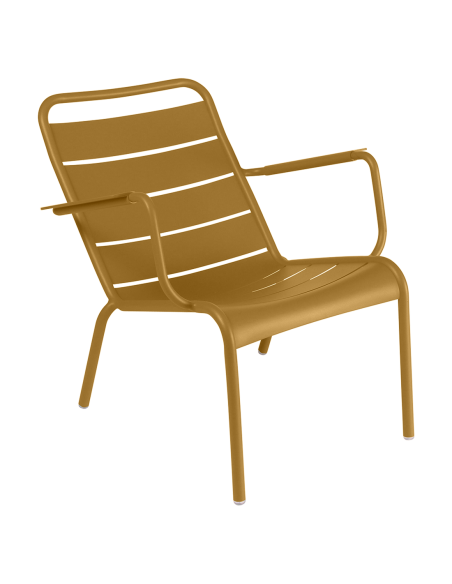 Metal low chair Luxembourg | FERMOB - 25