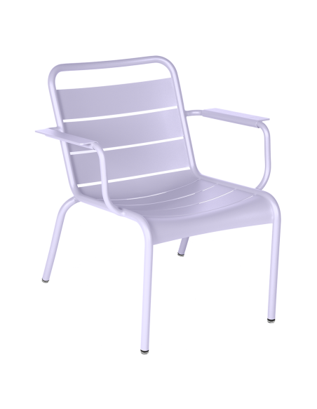 Kovové křeslo Luxembourg lounge | FERMOB-23 marshmallow