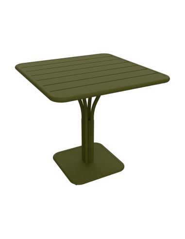 Kovový jídelní stůl Luxembourg 80x80 | FERMOB-26 pesto