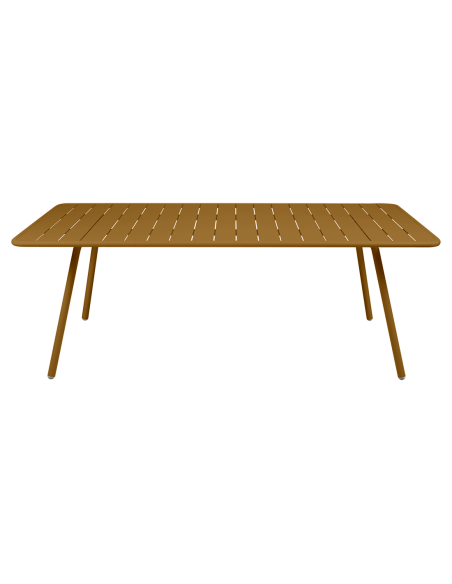 Kovový jídelní stůl Luxembourg 207x100 | FERMOB-23 gingerbread