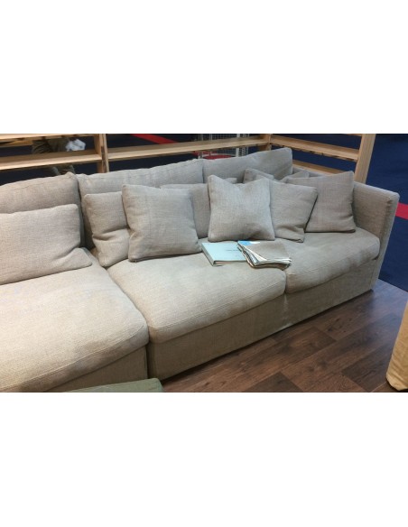 Pohovka Nomad 6ti místná v béžovém lnu | HOME SPIRIT-3