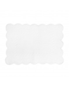 Boutis cloth tablecloth white| TABLE OF CONTENTS - 1