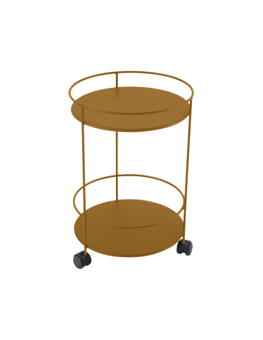 Servírovací stolek Guinguette na kolečkách gingerbread | FERMOB-27