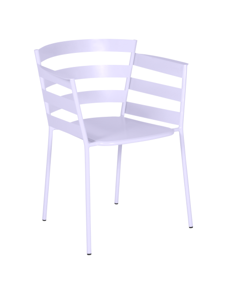 Zahradní kovové křeslo Rythmic | FERMOB-23