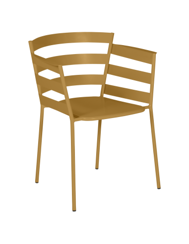 Zahradní kovové křeslo Rythmic | FERMOB-24