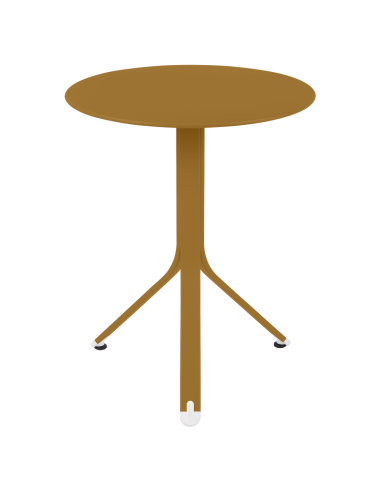 Kovový skládací stůl Rest'o Ø60 | FERMOB-29 gingerbread