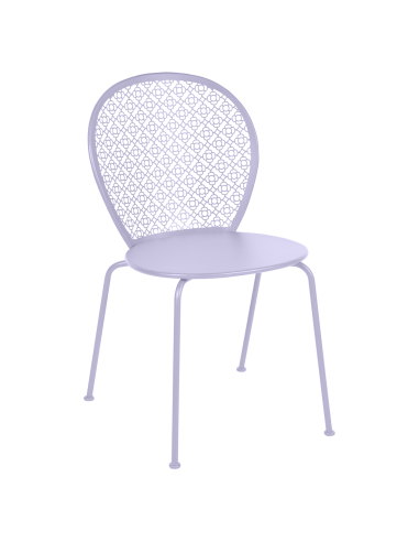 Zahradní kovová židle Lorette | FERMOB-23 marshmallow