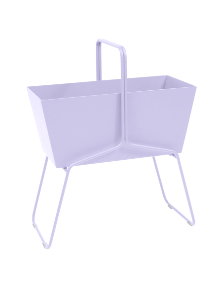 Květináč vysoký Basket | FERMOB-23 marshmallow