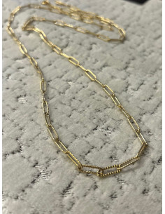 Necklace of oval loops | PIOU PIOU - 1