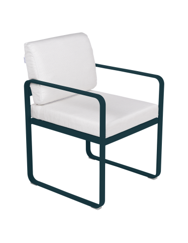 Křeslo Bellevie k jídelnímu stolu, čalouněné | FERMOB-9