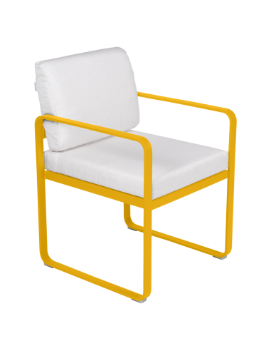 Křeslo Bellevie k jídelnímu stolu, čalouněné | FERMOB-14