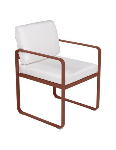 Křeslo Bellevie k jídelnímu stolu, čalouněné | FERMOB-16