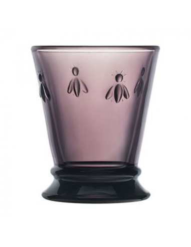 Colored glass Bee, purple | LA ROCHERE - 1