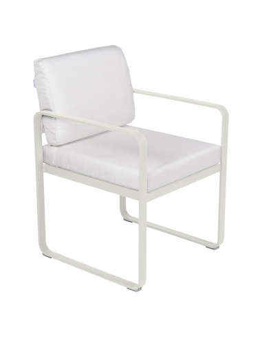 Křeslo Bellevie k jídelnímu stolu, čalouněné | FERMOB-23