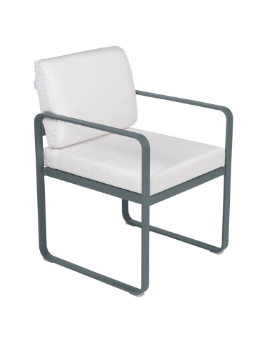 Křeslo Bellevie k jídelnímu stolu, čalouněné | FERMOB-24