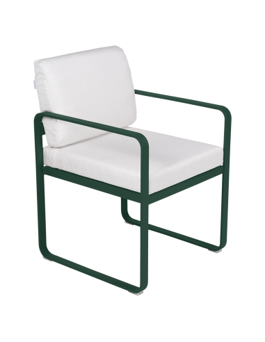 Křeslo Bellevie k jídelnímu stolu, čalouněné | FERMOB-28