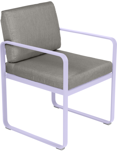 Křeslo Bellevie k jídelnímu stolu, čalouněné | FERMOB-85