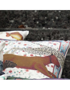 Povlak polštáře Roar Lino 55x55 | TESSITURA TOSCANA TELERIE-2 2