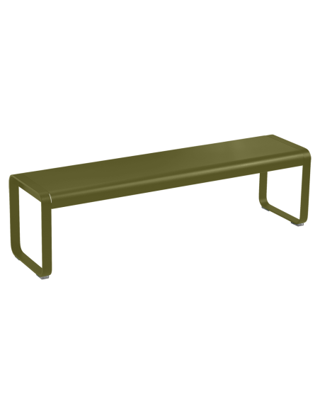 Kovová lavice Bellevie | FERMOB-24 pesto
