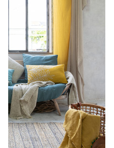 Linen curtain Zeff - Naturel 140x280 | VIVARAISE - 1 2