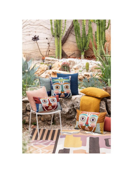 Povlak polštáře Maia recyklé - Safran 45x45 | VIVARAISE-2