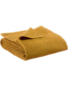 Přehoz přes postel Maia recyklé Safran 240x260 | VIVARAISE-1