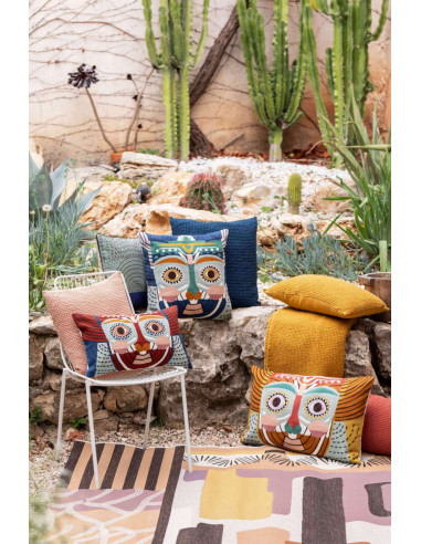 Přehoz přes postel Maia recyklé Safran 240x260 | VIVARAISE-2