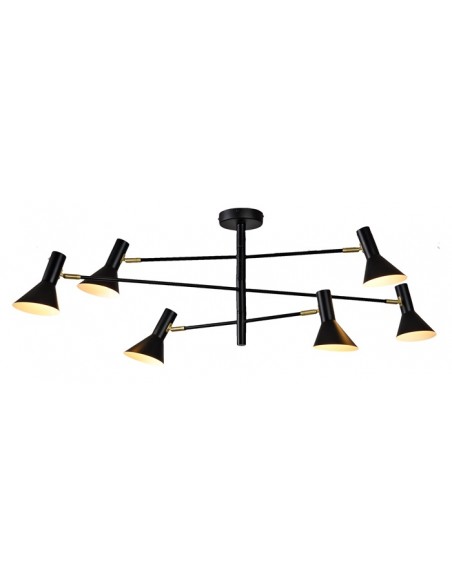 Kovový lustr Izmir s bodovými světly | IT´S ABOUT ROMI-1