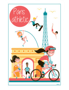 Utěrka s potiskem Paris Athletic | WINKLER-1