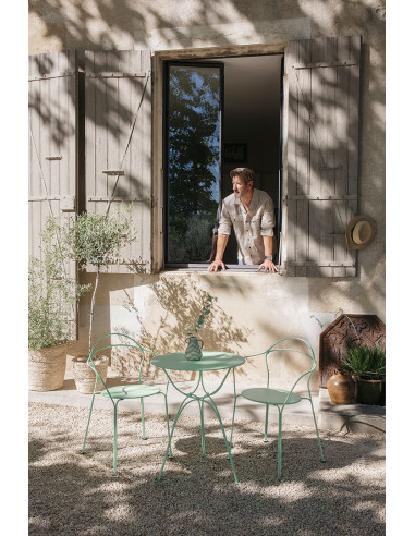 Kovové zahradní křeslo Airloop | FERMOB-29