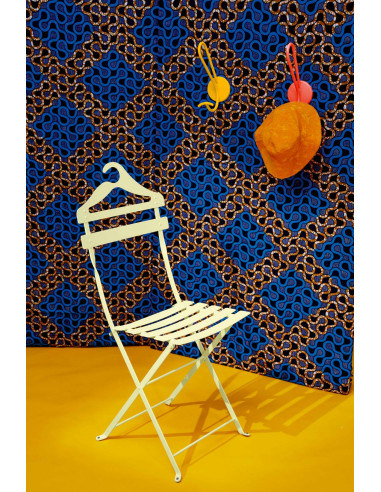 Skládací kovová židle Bistro s ramínkem | FERMOB-26