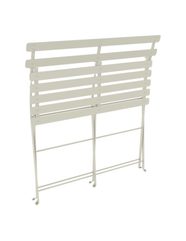 Skládací kovová lavička Bistro | FERMOB-20 clay grey