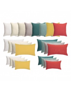 Linen cushion cover Zeff-naturel 40x65 | VIVARAISE - 1 2