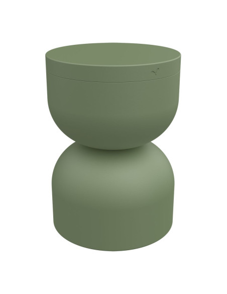 Piapolo metal table/stool with storage space - 4