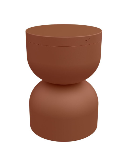 Piapolo metal table/stool with storage space - 14