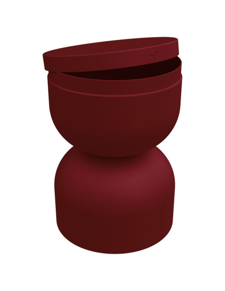 Piapolo metal table/stool with storage space - 24