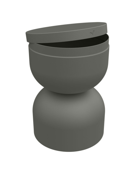 Piapolo metal table/stool with storage space - 26