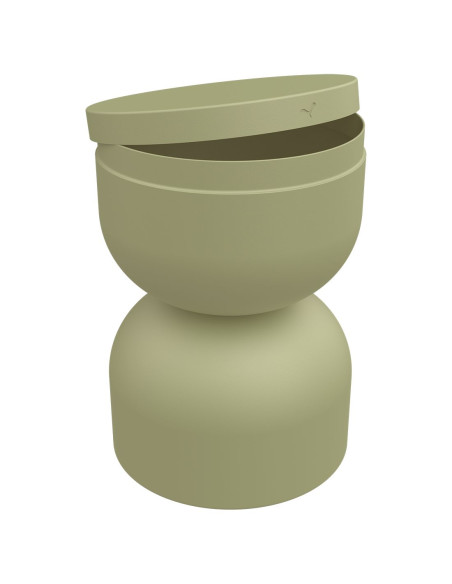 Piapolo metal table/stool with storage space - 29