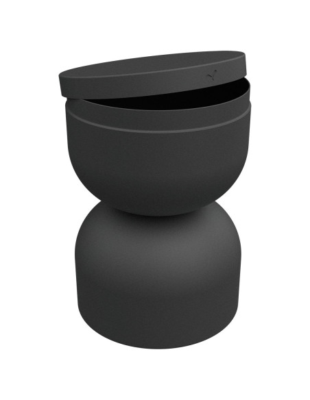 Piapolo metal table/stool with storage space - 35