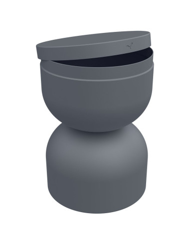 Piapolo metal table/stool with storage space - 39