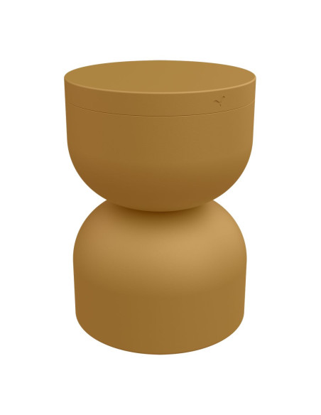 Piapolo metal table/stool with storage space - 15