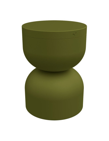 Piapolo metal table/stool with storage space - 16