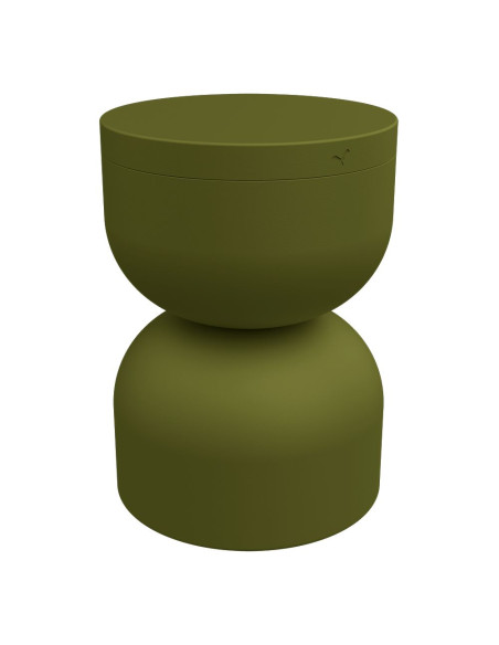 Piapolo metal table/stool with storage space - 16