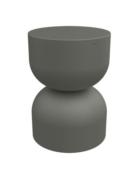 Piapolo metal table/stool with storage space - 19