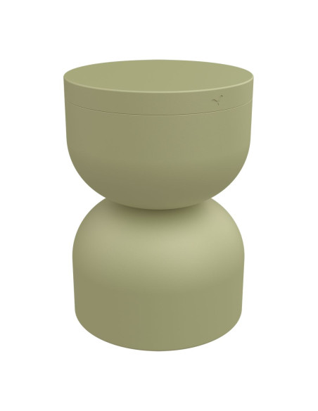 Piapolo metal table/stool with storage space - 22