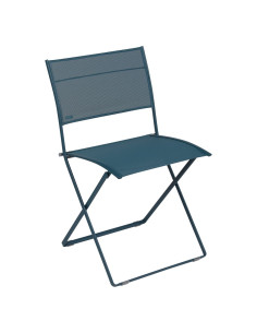 Plein Air folding metal chair with outdoor fabric | FERMOB - 9