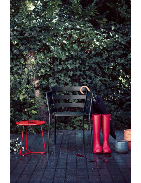 Zahradní kovové křeslo Rythmic | FERMOB-26