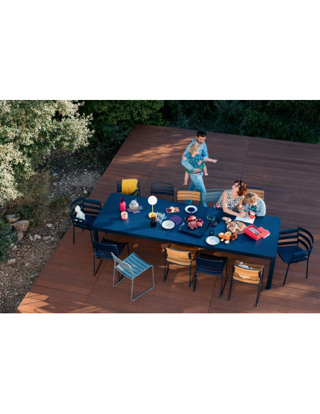 Zahradní kovové křeslo Rythmic | FERMOB-27